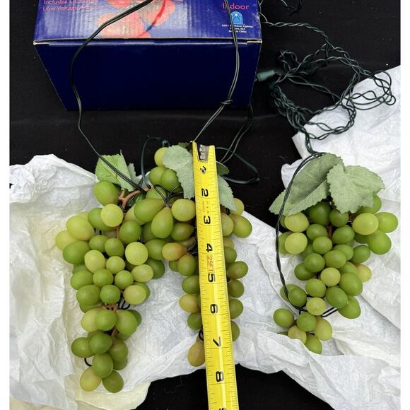 GKI Bethlehem Lighting Green Triple Grape Cluster Lights Original Box *No Plug - Picture 7 of 7
